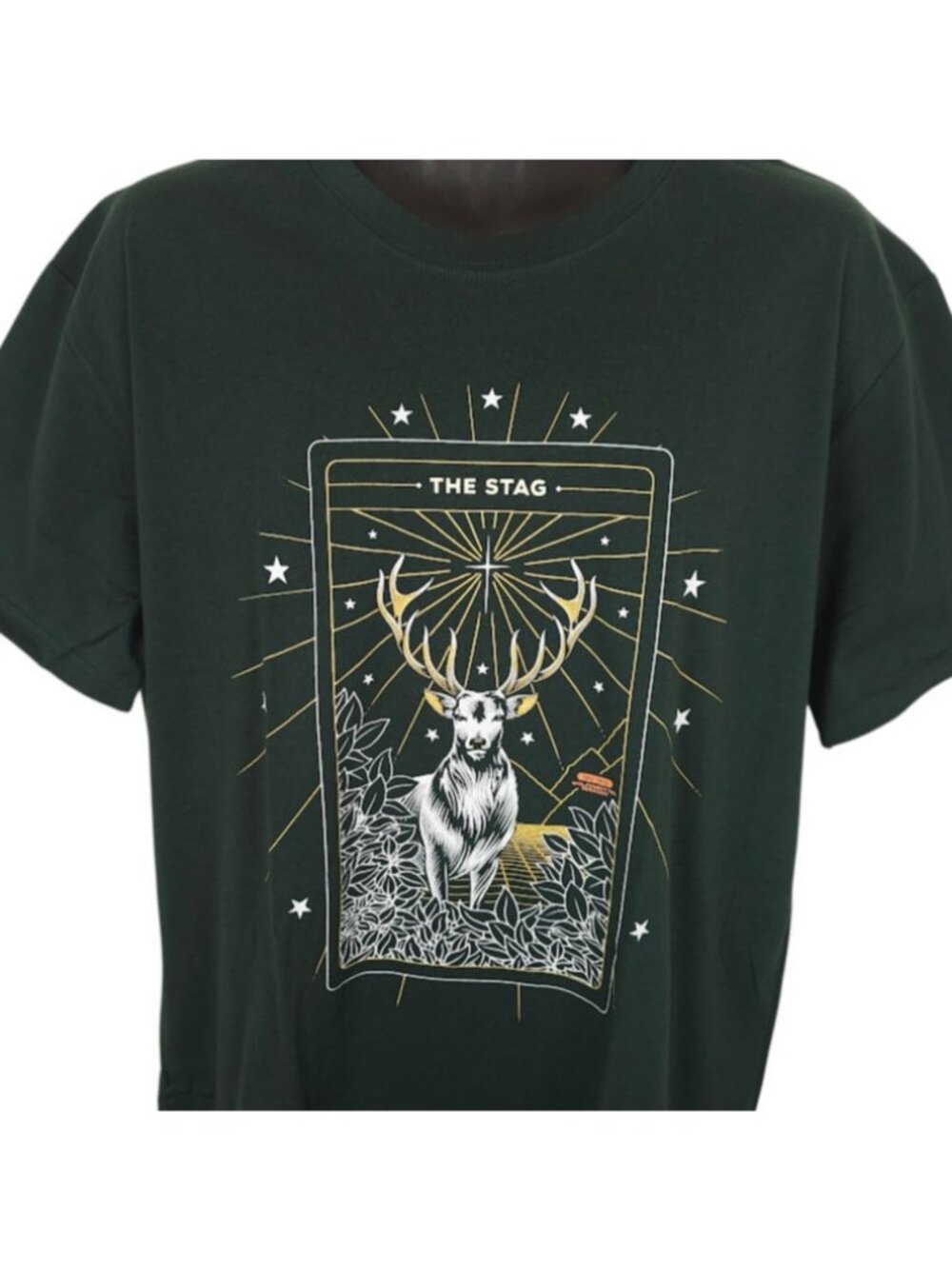 Jagermeister T Shirt Mens Size XL Green German Liqueur Promo The Stag
